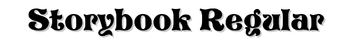 Storybook Regular font